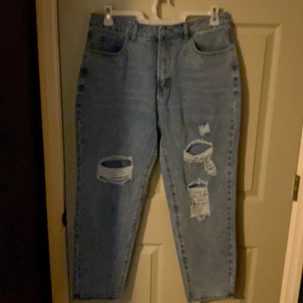 SHEIN ripped jeans